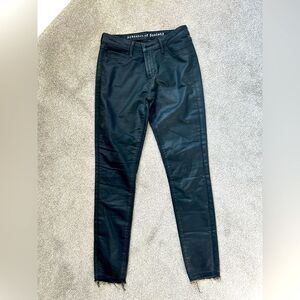 Coated Black Jeans - Articles of Society - Size 26
